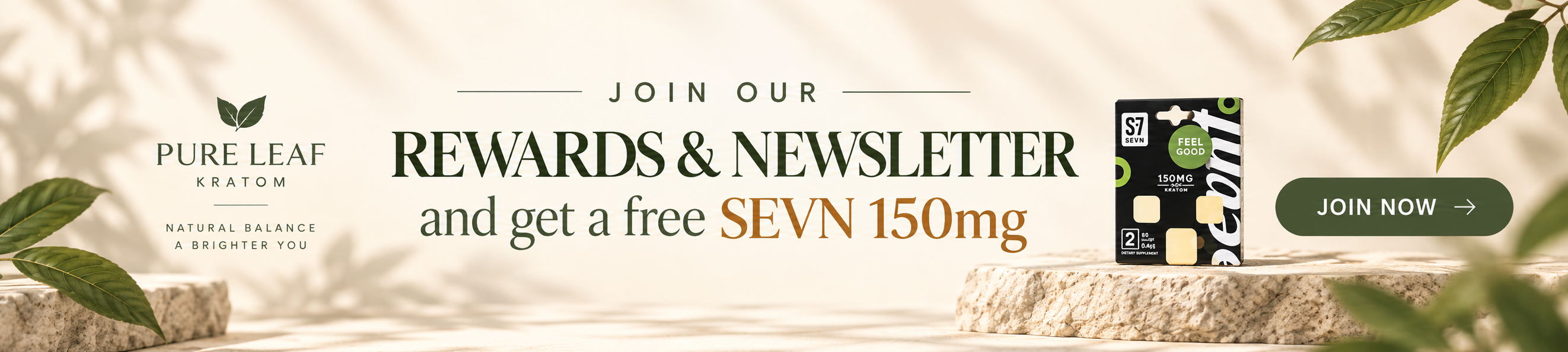Join our rewards and newsletter for a free sample.