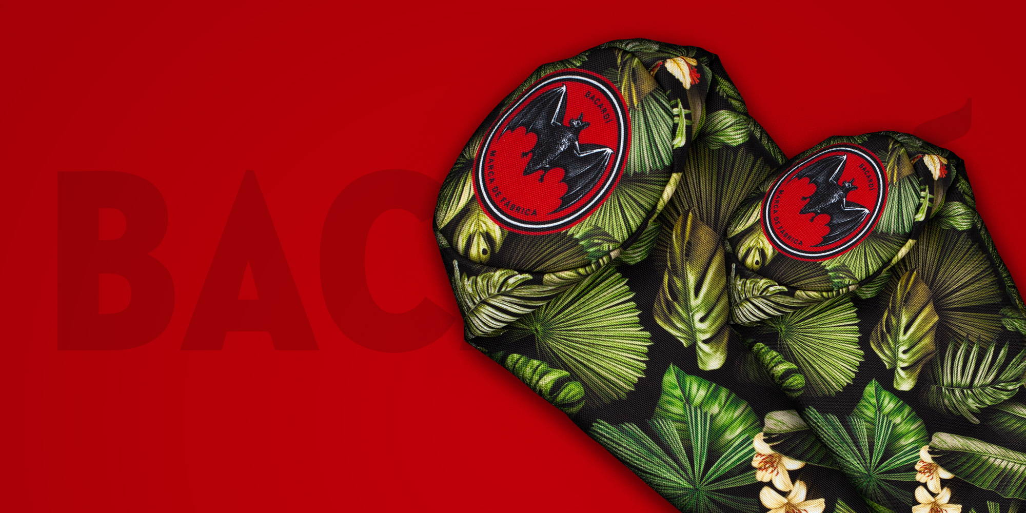 Custom Tropical Golf Head Covers for Bacardi