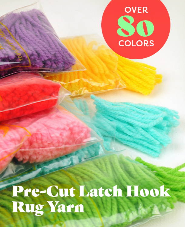 Pre-Cut Latch Hook Yarn 