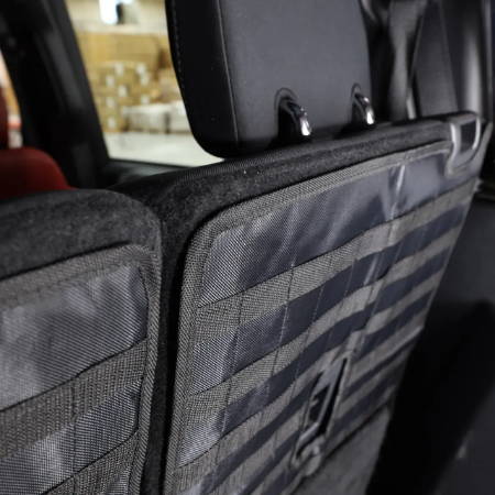 IAG I-Line Rear Seat Back Organizer For 2021+ Ford Bronco Four Door - Installed