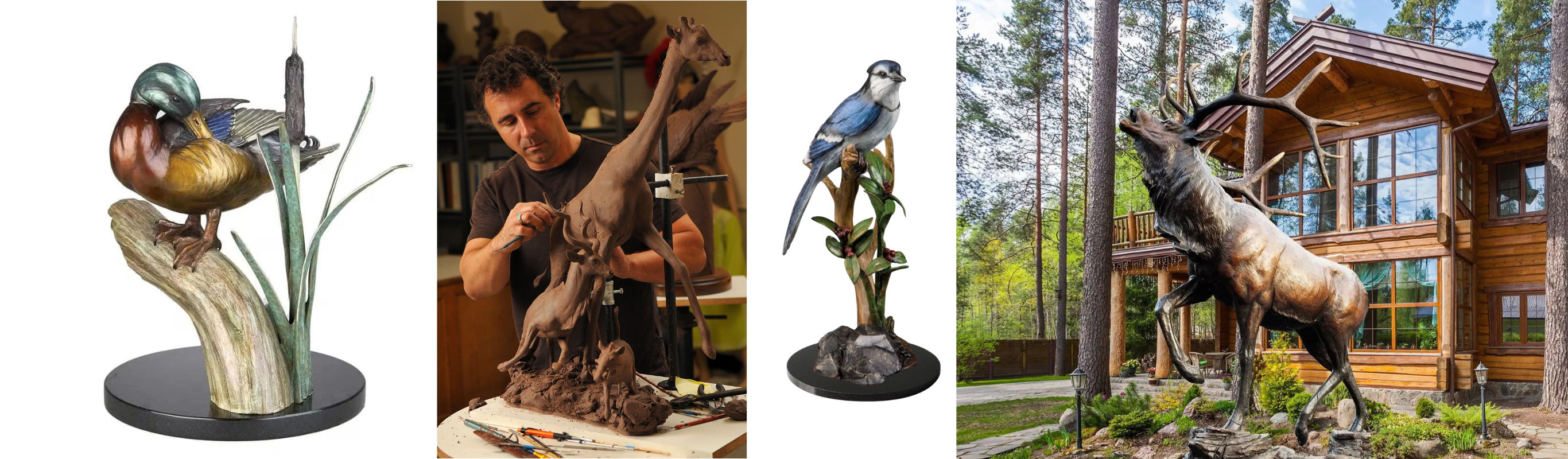 Wildlife Sculptor Rip Caswell