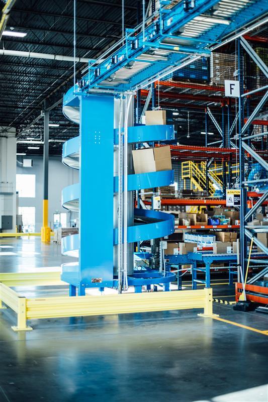 Tall Spiral Conveyor