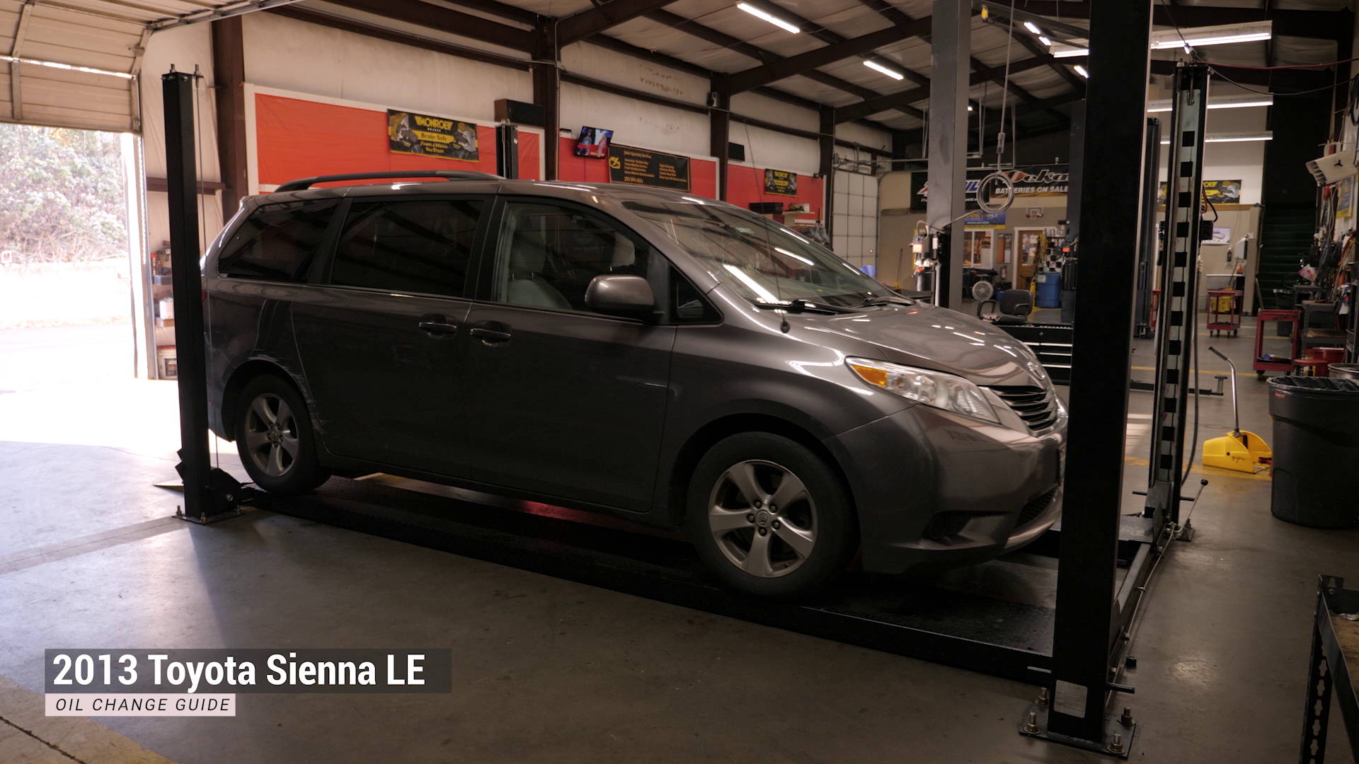 2008 toyota sienna oil change instructions