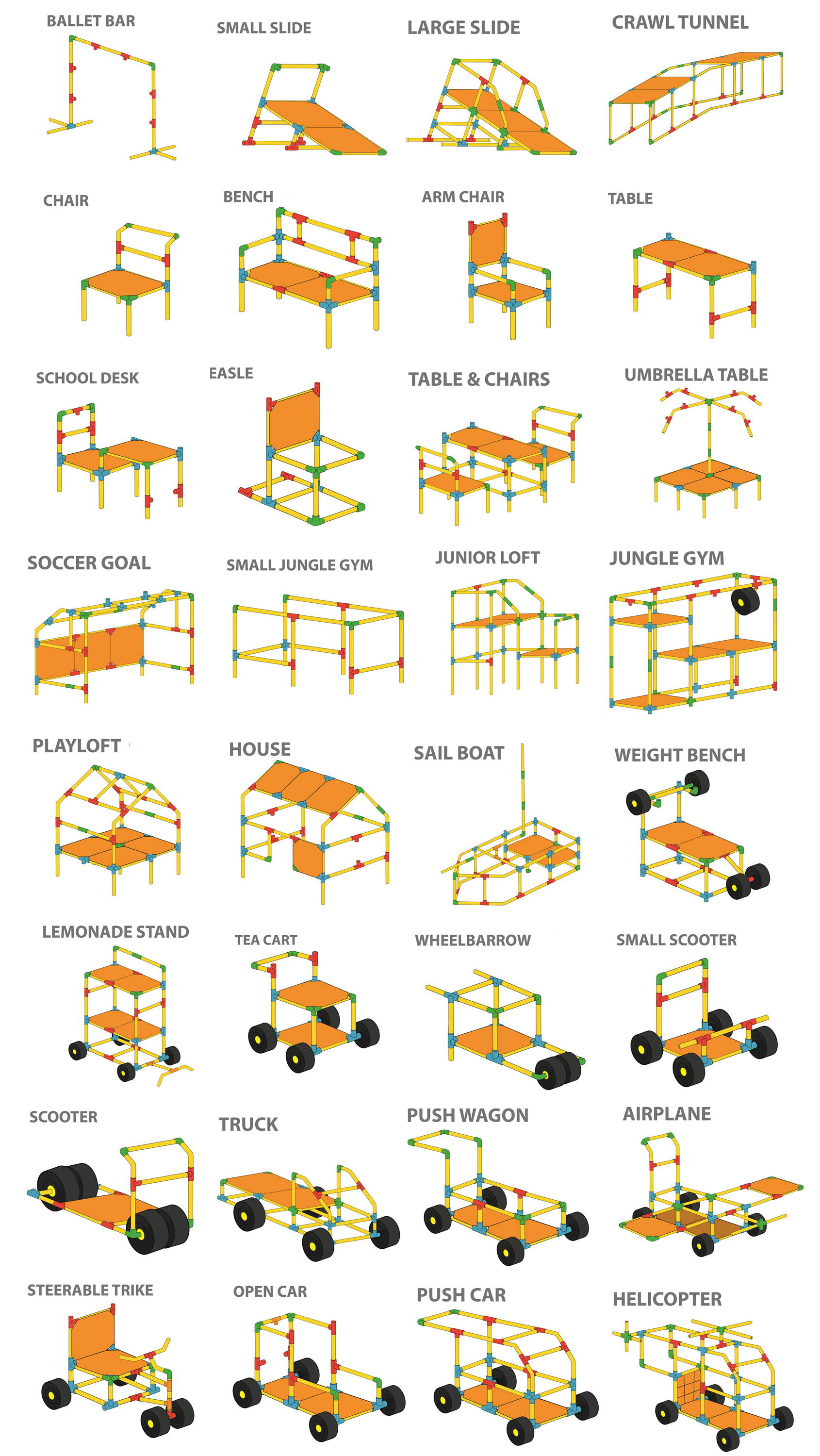 life size construction toys