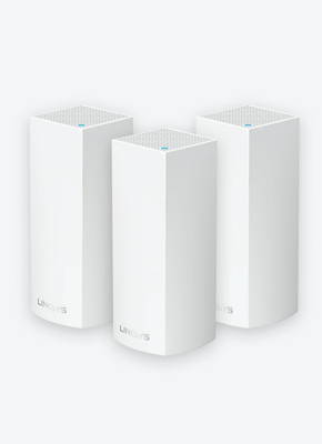 Linksys Velop Intelligent Mesh WiFi System, Combo Pack (1 Tri-Band + 2 Dual-Band)