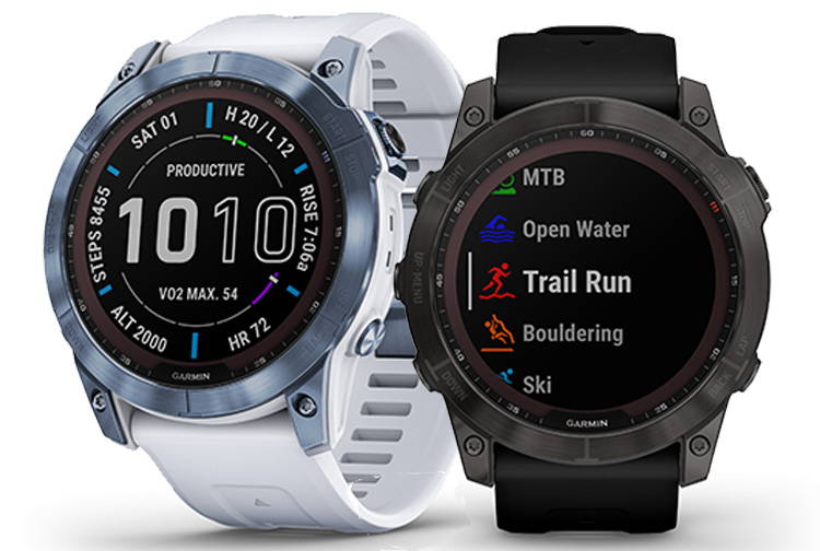 The Garmin fenix 7X premium outdoor GPS multisport watch