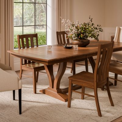Amish Tables Rustic Wood Guide Rustic Hickory