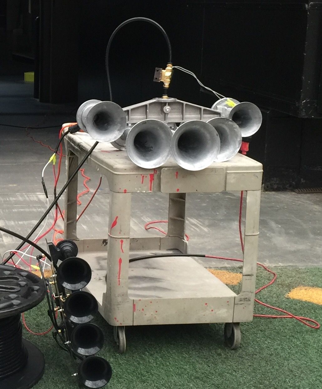 Atlanta Falcons Mercedes Benz Stadium Train Horn Install