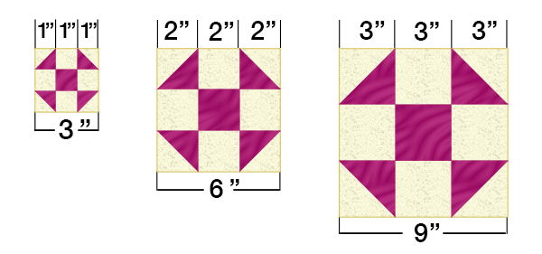 Make These Using Seam Allowance Additions by Guidelines4Quilting