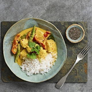 curry de poulet protéiné avec du riz de konjac nu3