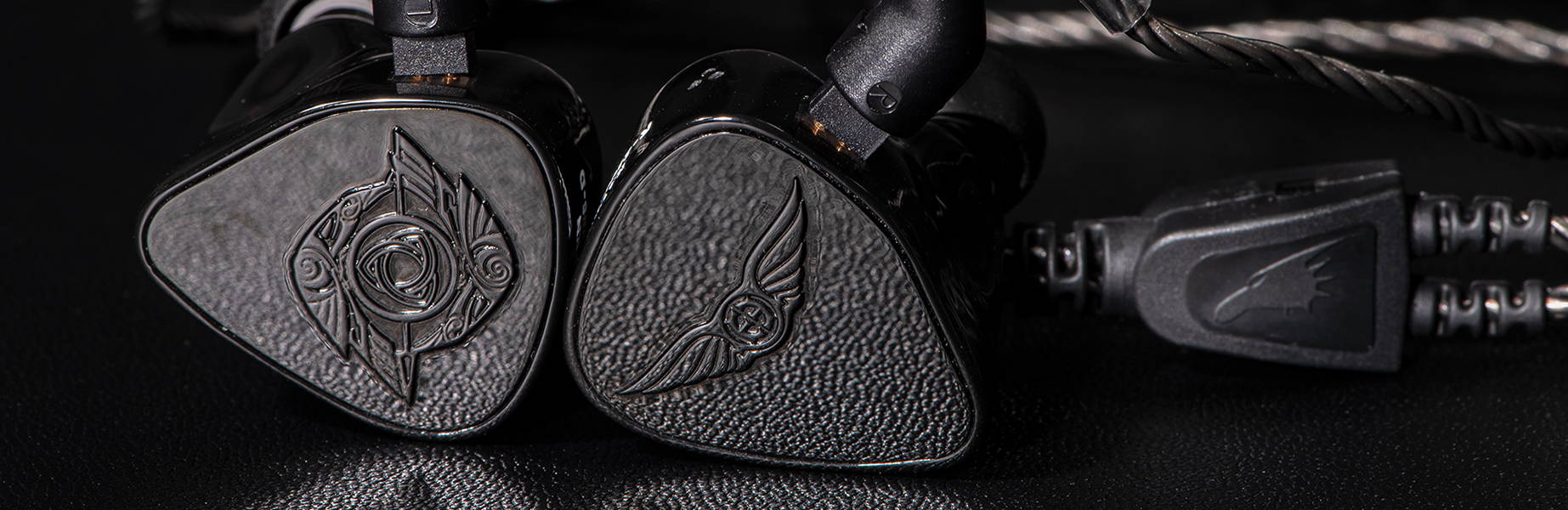 Empire Ears RAVEN IEM in Black Stainless Steel finish