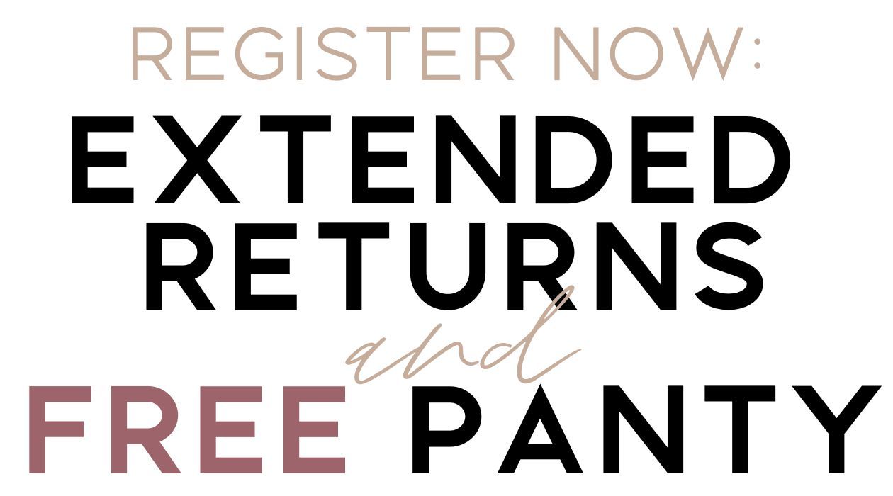 Register Now for Extended Returns and a Free Panty, Woot