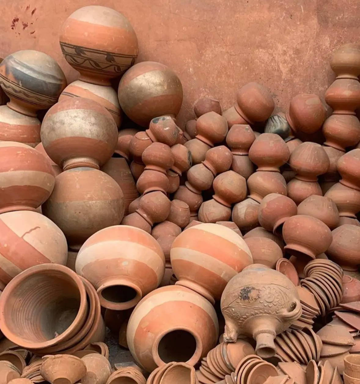 Sophie Holt Oroton Inspiration  Rajasthan Travel Clay Pots