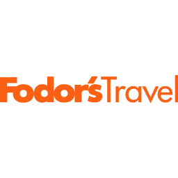 Fodor's Travel orange logo. 