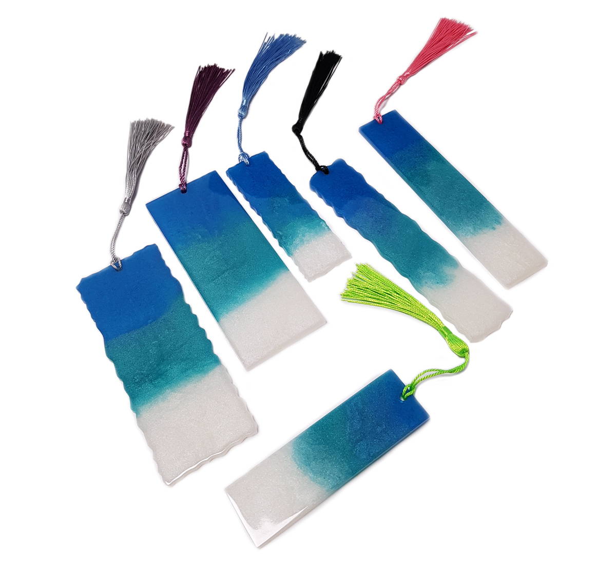 Art Supplies Mixed Colour Tassels for Bookmarks Tassels for craft Bookmark tassels Resin Supplies Craft Supplies