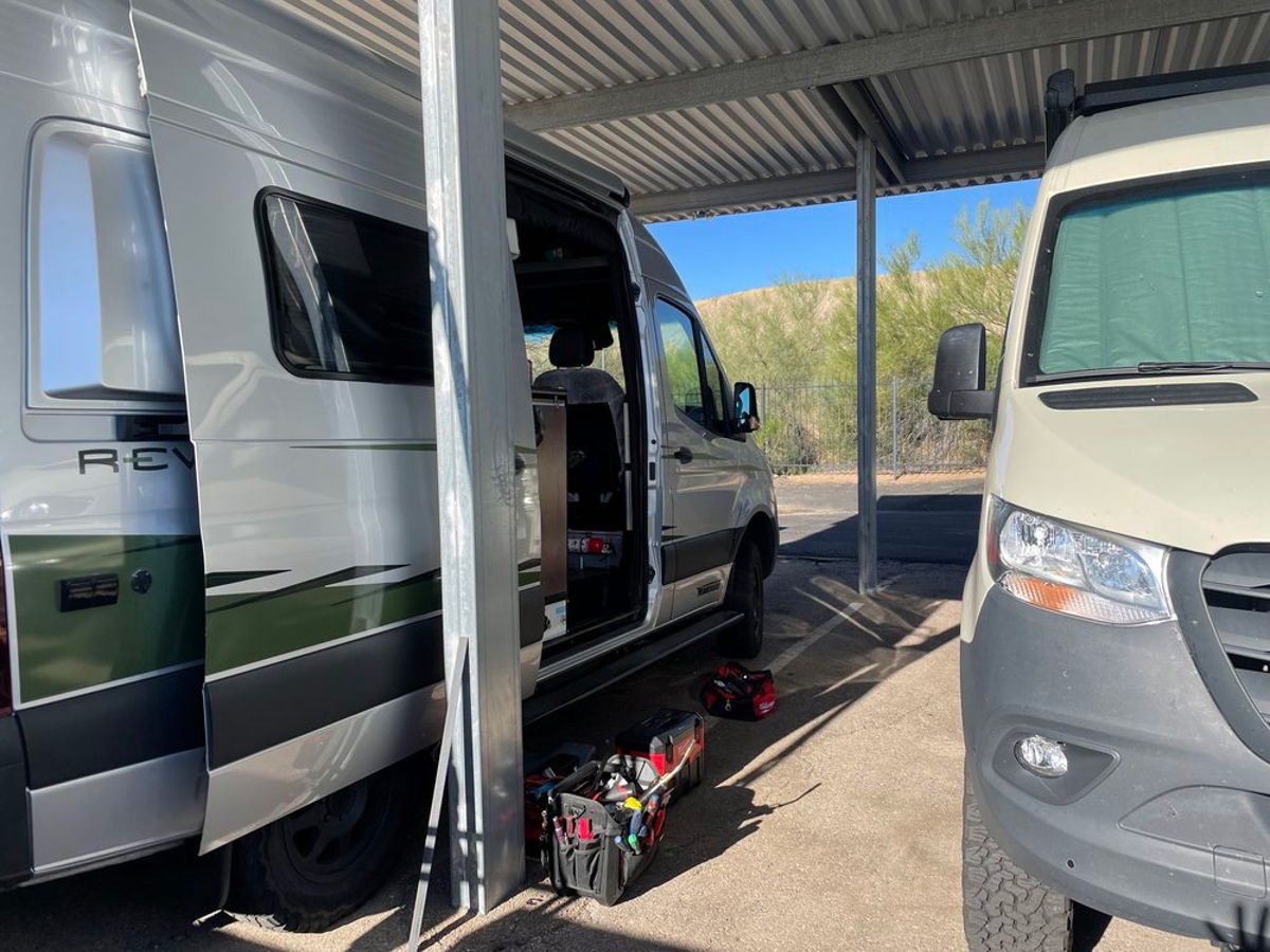 NomadLink Upfitters van build