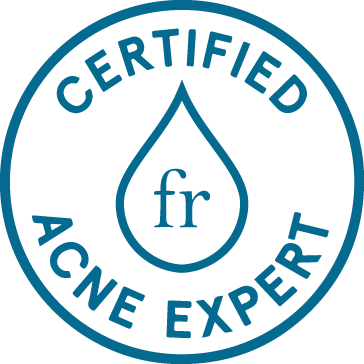 Face Reality Acne Expert Certification Badge