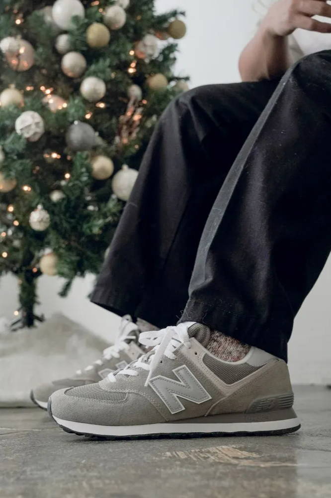 on feet look at new balance