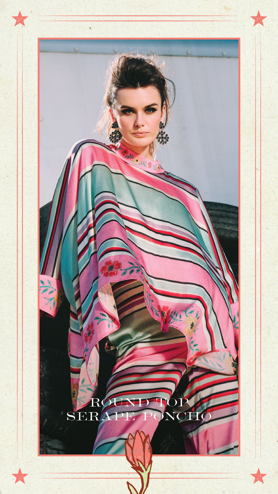 Mother's Day Gift Guide, Round Top Serape Poncho