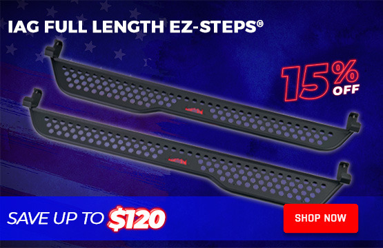 IAG 4th of July Sale - 15% Off IAG Ford Bronco Full Length EZ-Steps 15
