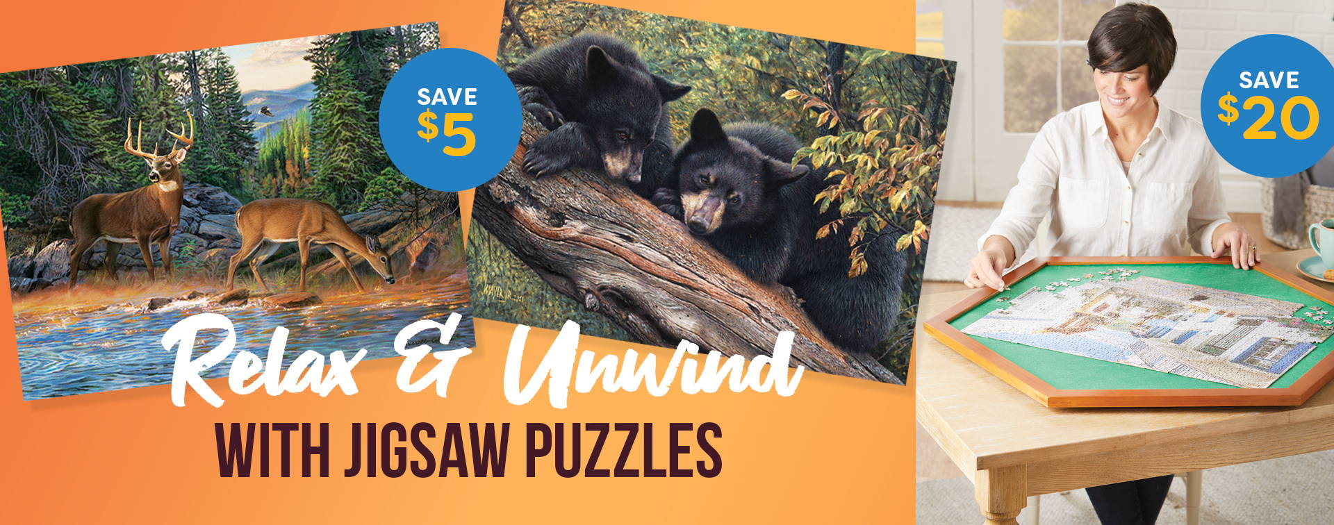 Relax & Unwind with Jigsaw puzzles