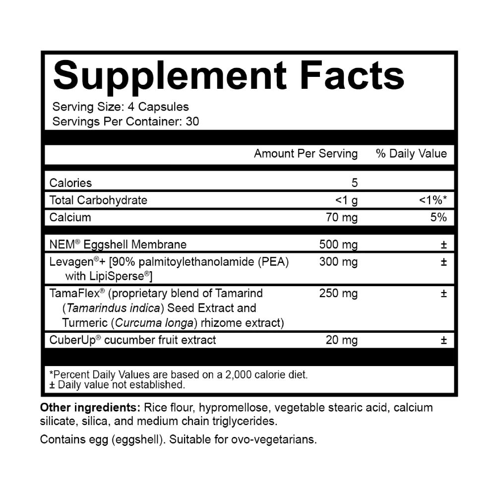 TrueJoint facts panel