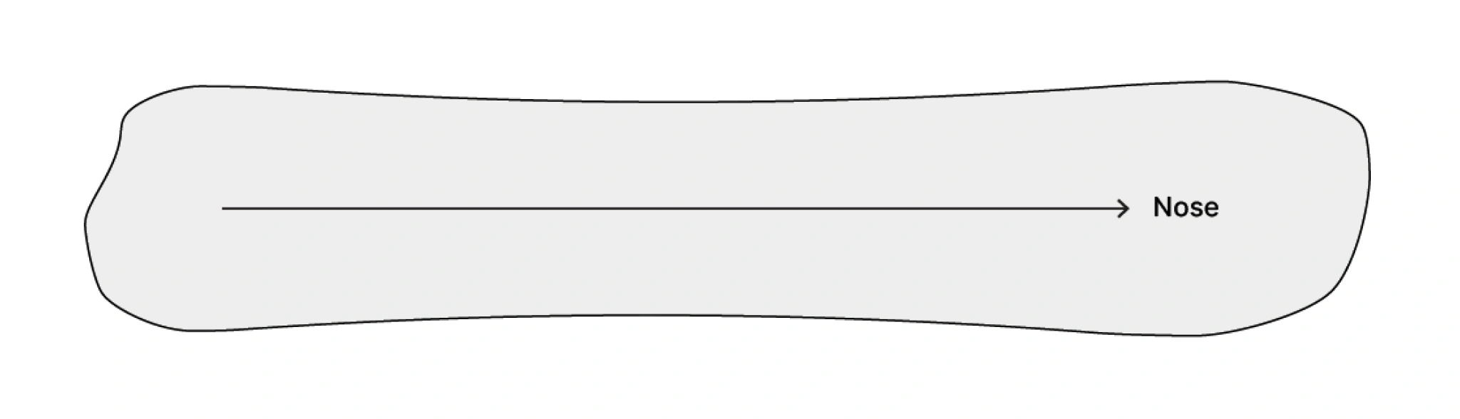 A blank, elongated shape resembling a simple banner or label.