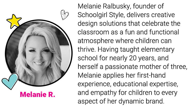 Melanie Ralbusky, founder of Schoolgirl Style mini biography 