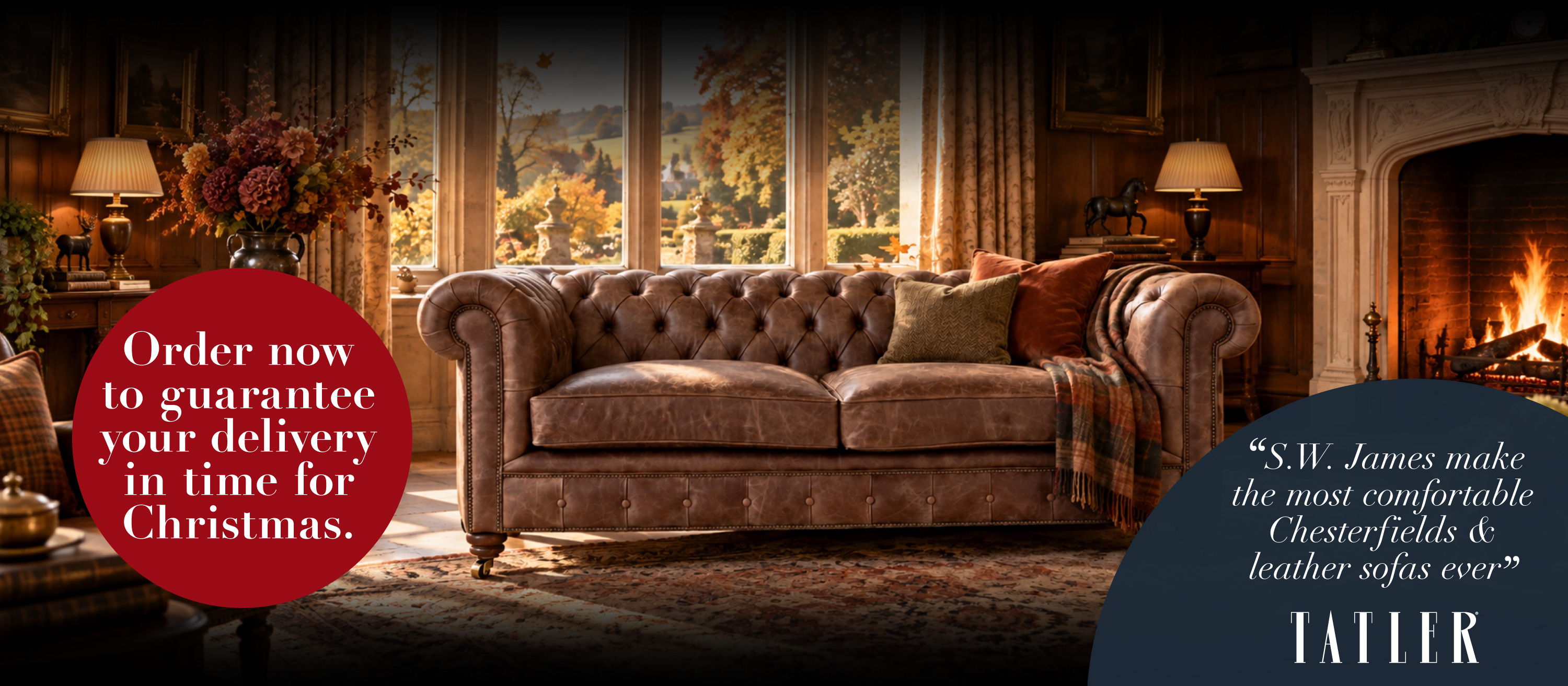 S.W. James - handmade British Chesterfields 