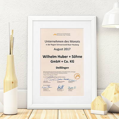WHD - Unternehmen des Monats