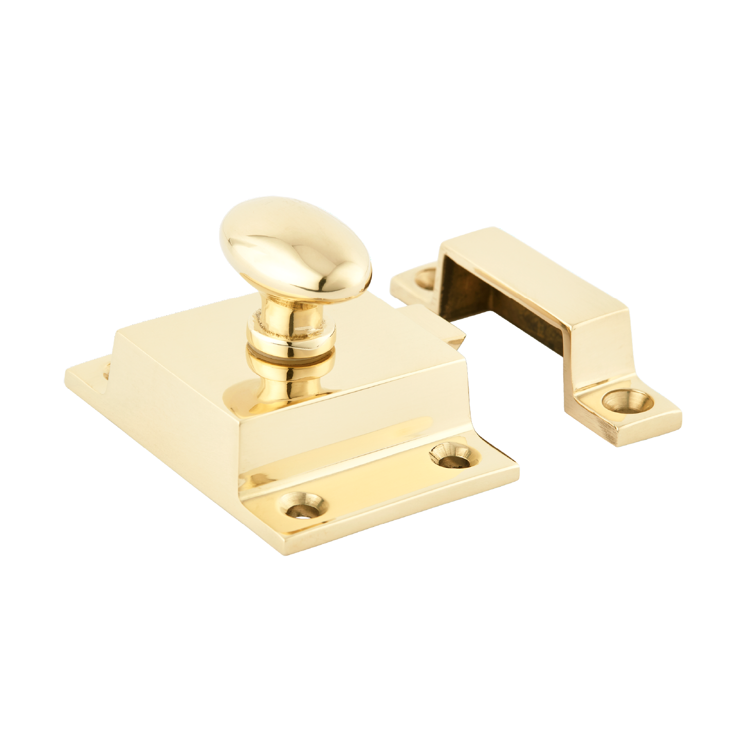 Cotswold cabinet latch in PBUL.