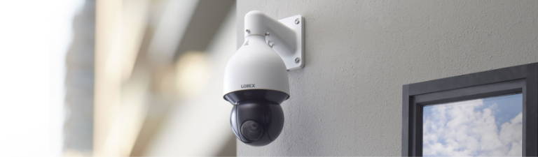 Retail business Store PTZ security cameras