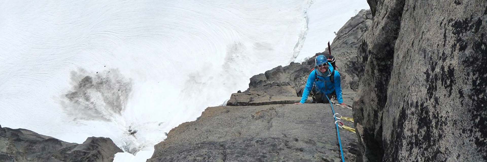 Angela Hawse climbing 