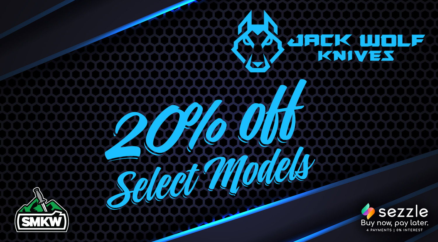 Jack Wolf Knives Sale - 20% off select models.
