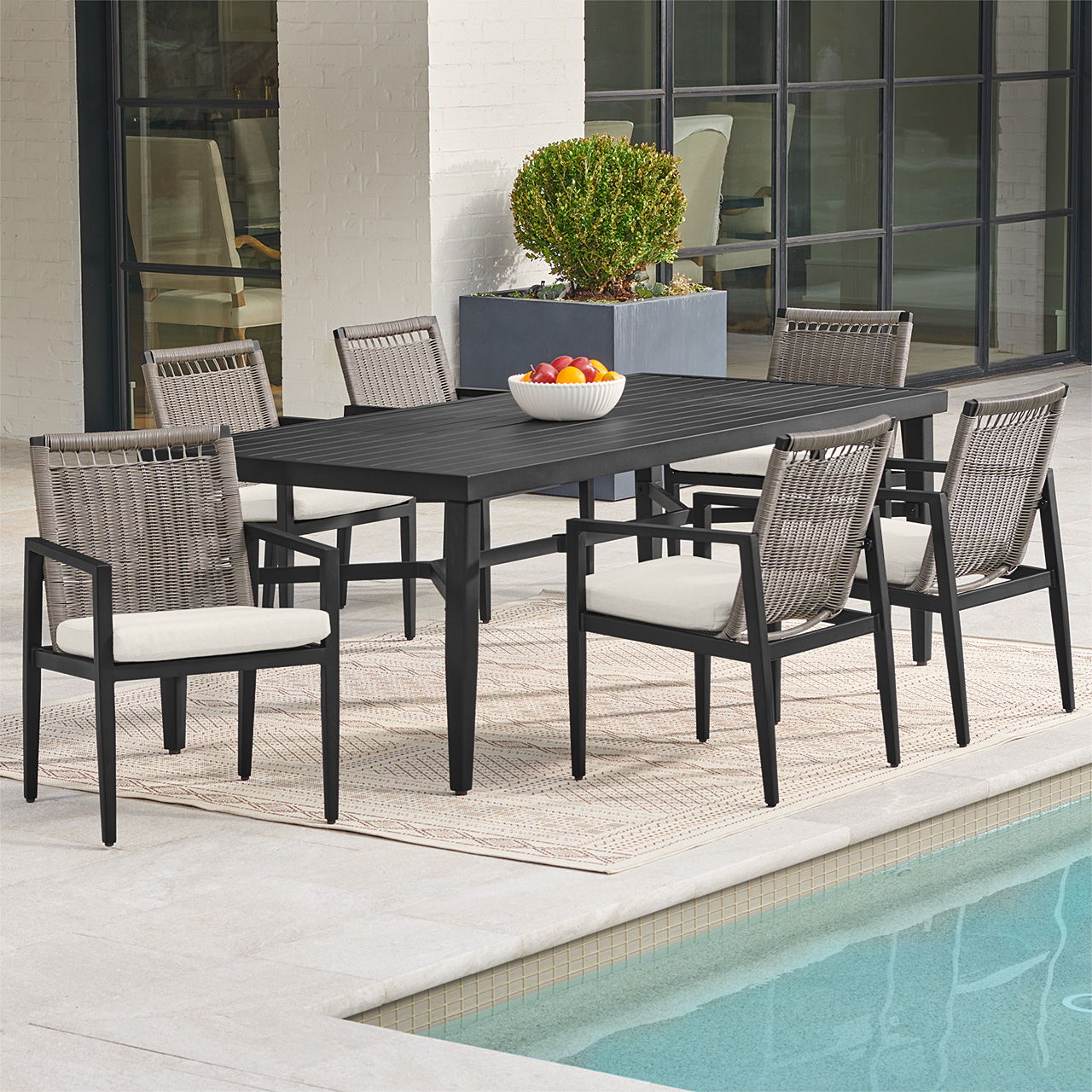 Portofino 7pc. Patio Dining Set 