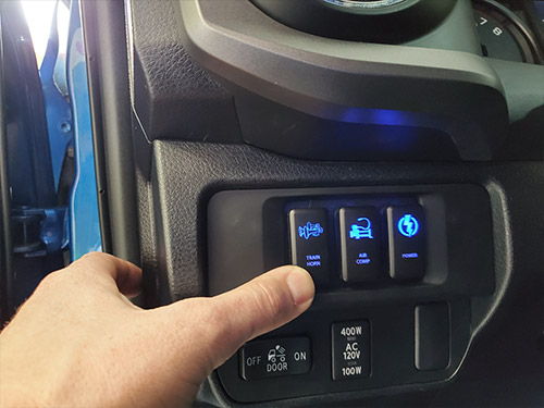 Jeremy's 2016 Toyota Tacoma Train Horn Install