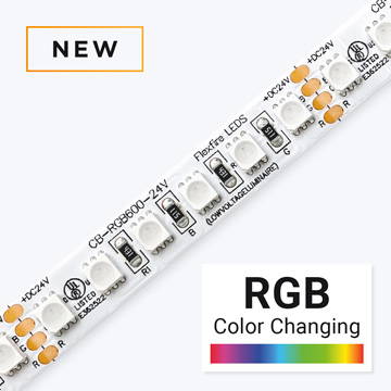 UL Listed RGB Color LED Strip Lights from LEDs