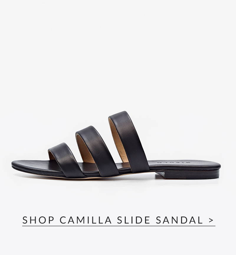 Shop Camilla Slide Sandal in black