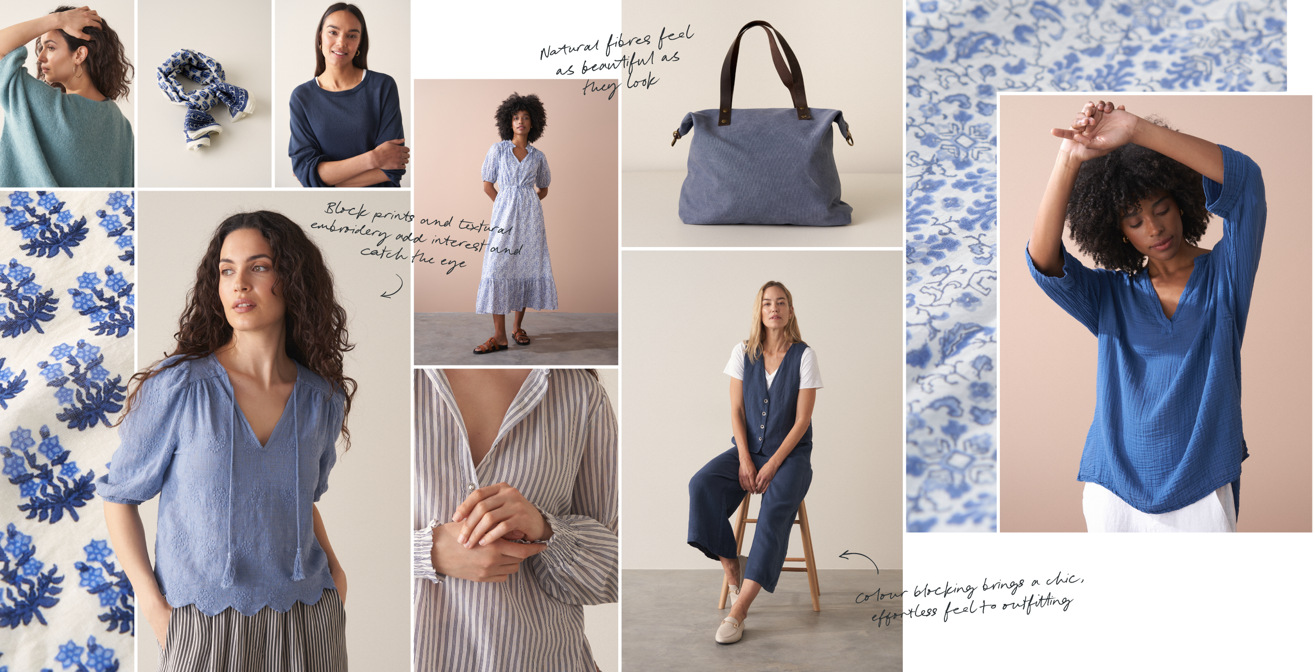 Dopamine dressing blue moodboard