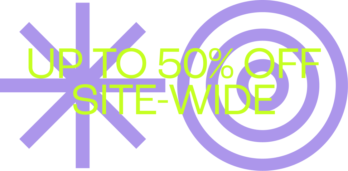 Up to 50% Off Site-Wide