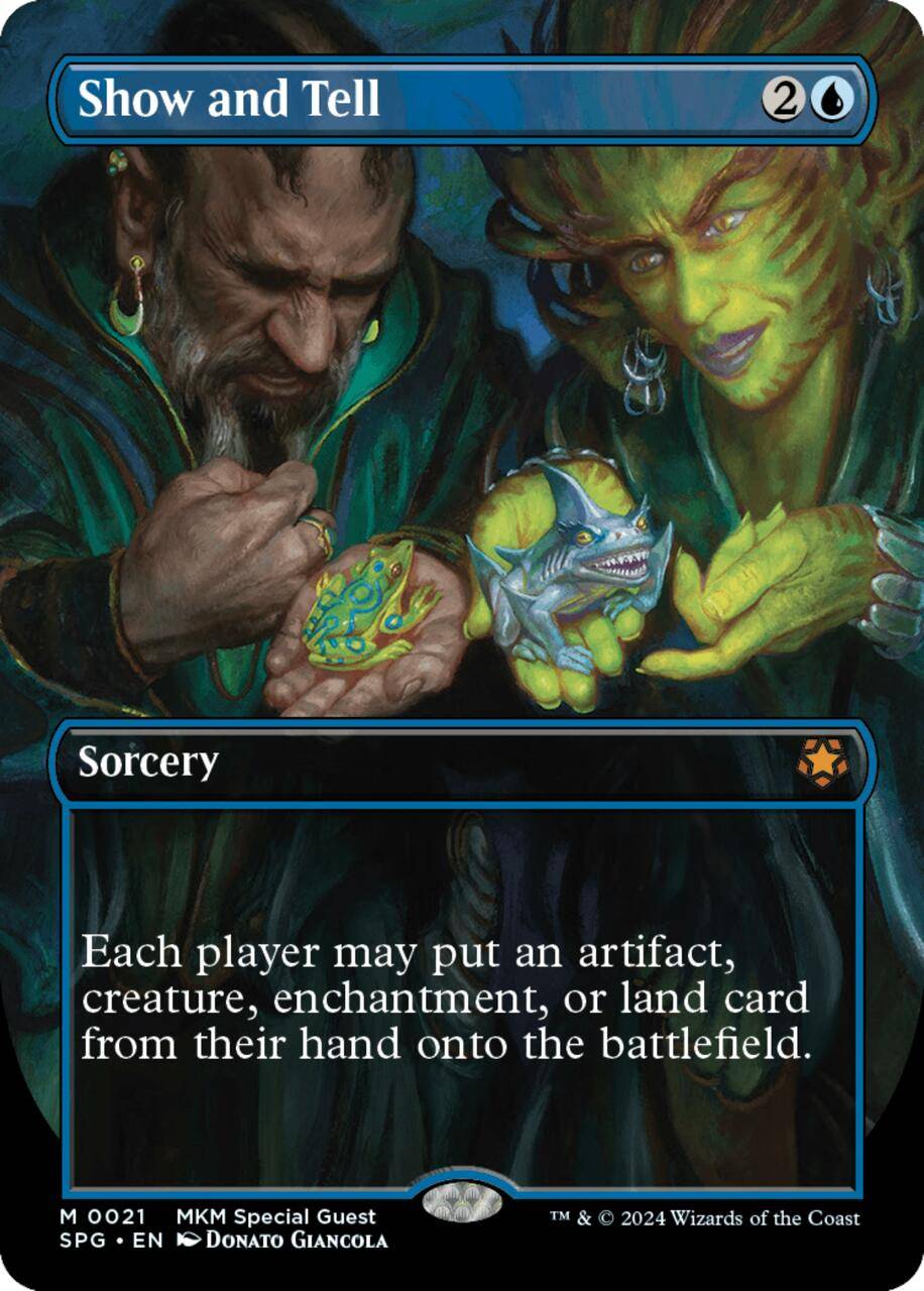 Show and Tell (Borderless Art)