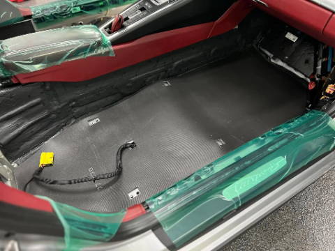 Porsche 911 Targa Soundproofing MLV