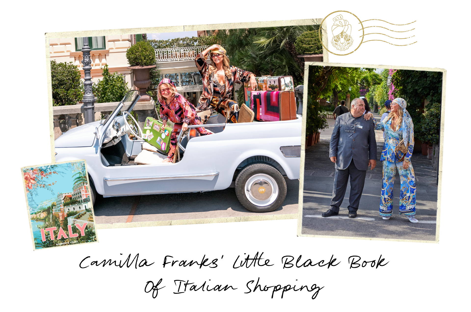 CAMILLA FRANKS' LITTLE BLACK BOOK OF ITALIAN SHOPPIN