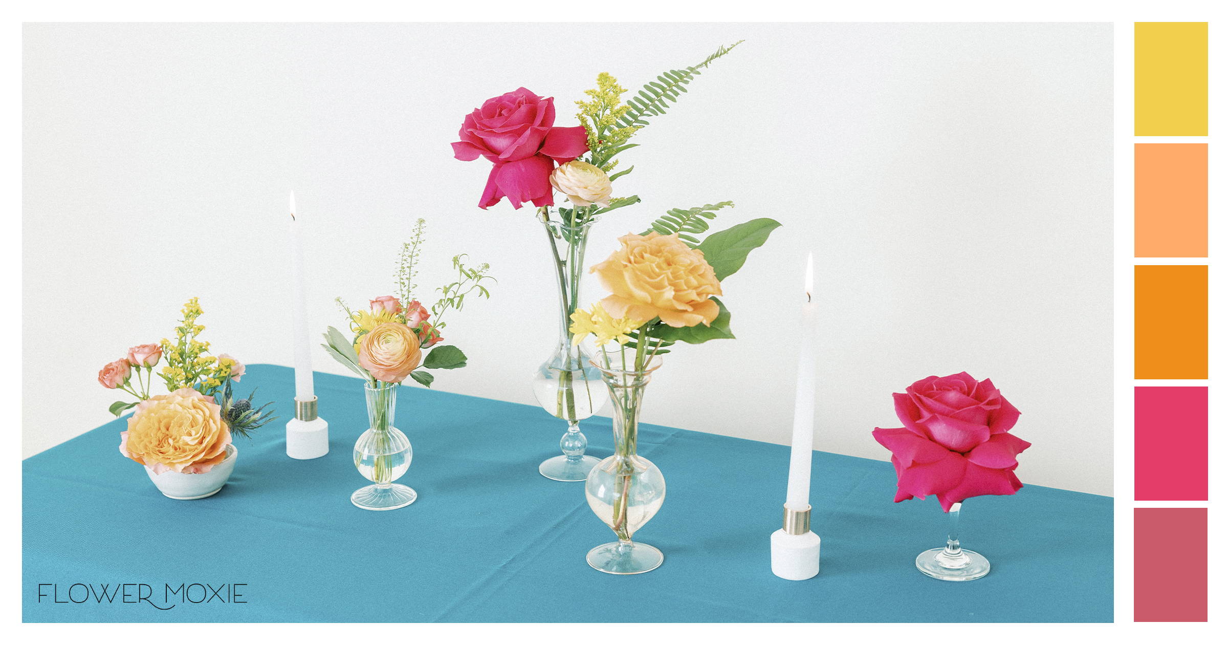 Bright and Cheerful DIY Wedding Flower Kit