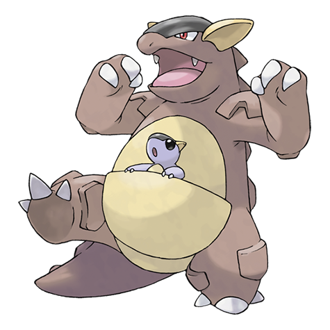 A Photo of the pokemon 'kangaskhan'