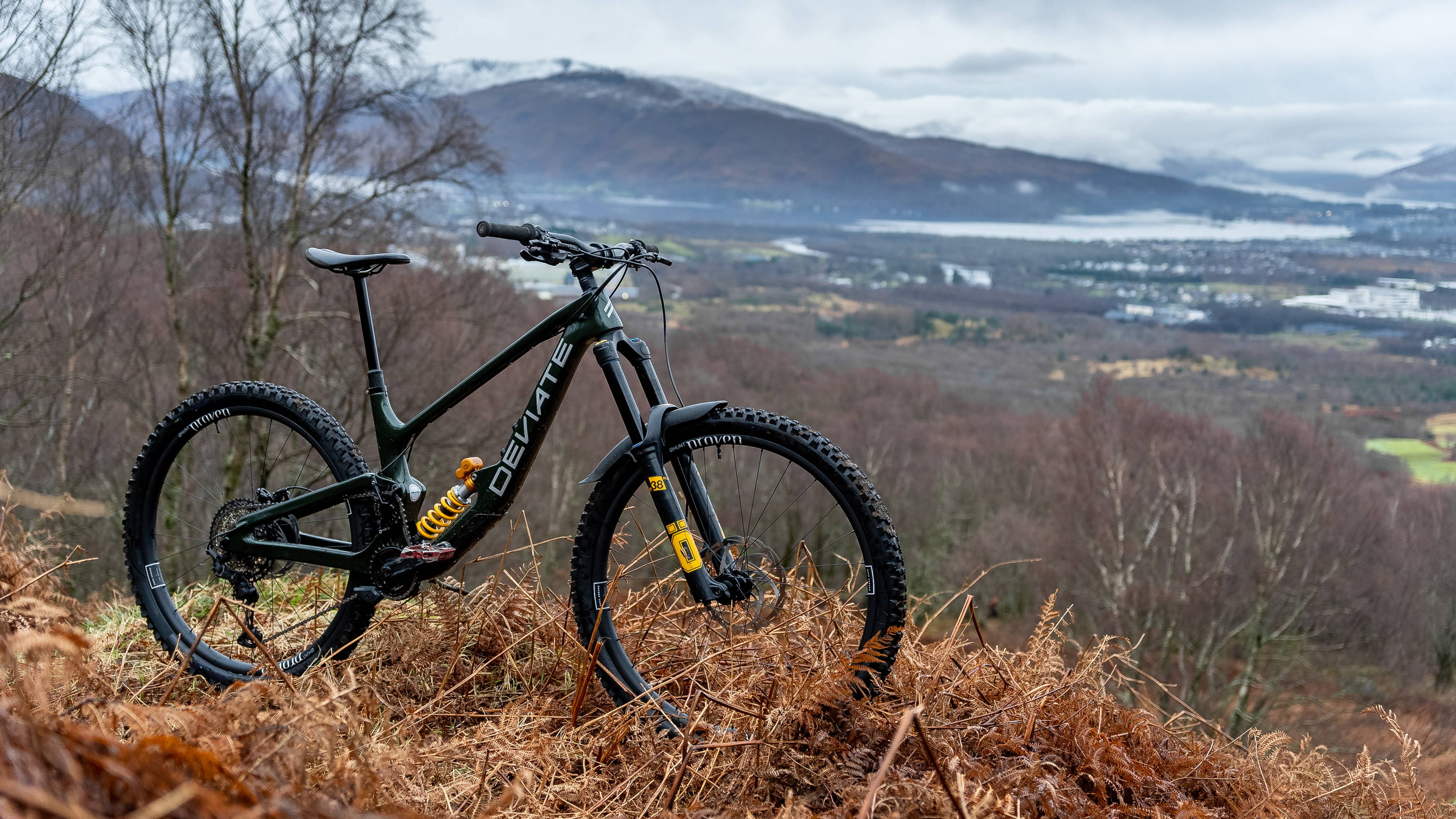 Lachlan Blair's Deviate Mountain Bike