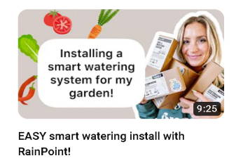 EASY smart watering install with RainPoint!