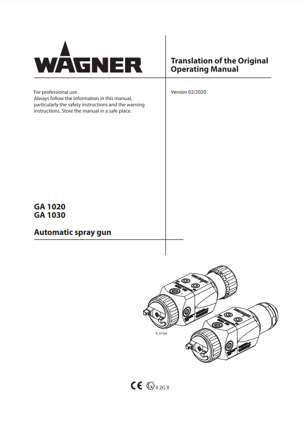 GA 1020 and GA 1030 Manual