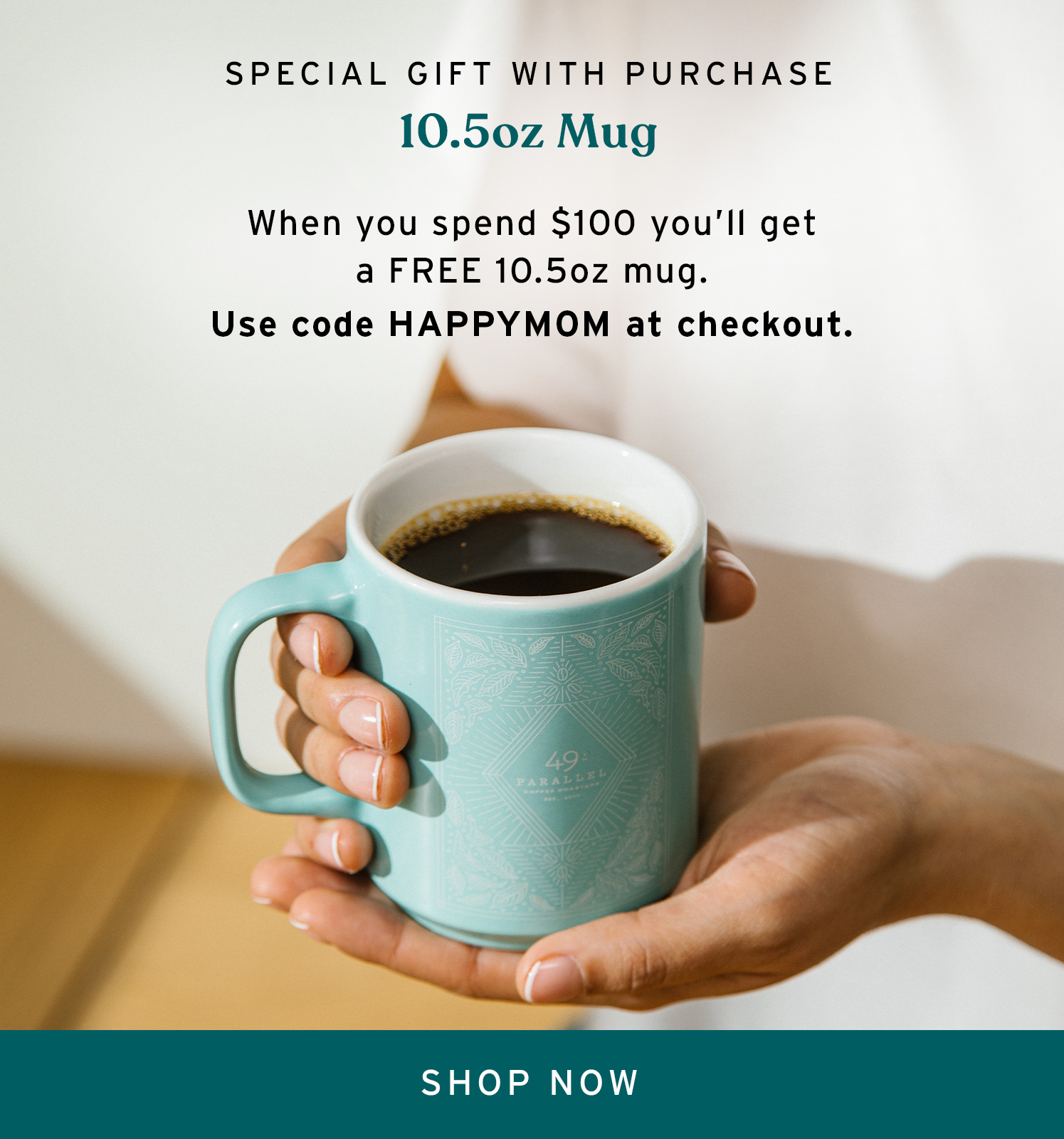 49th Parallel Coffee | Mother's Day Gift Guide | Free Gift with Purchase