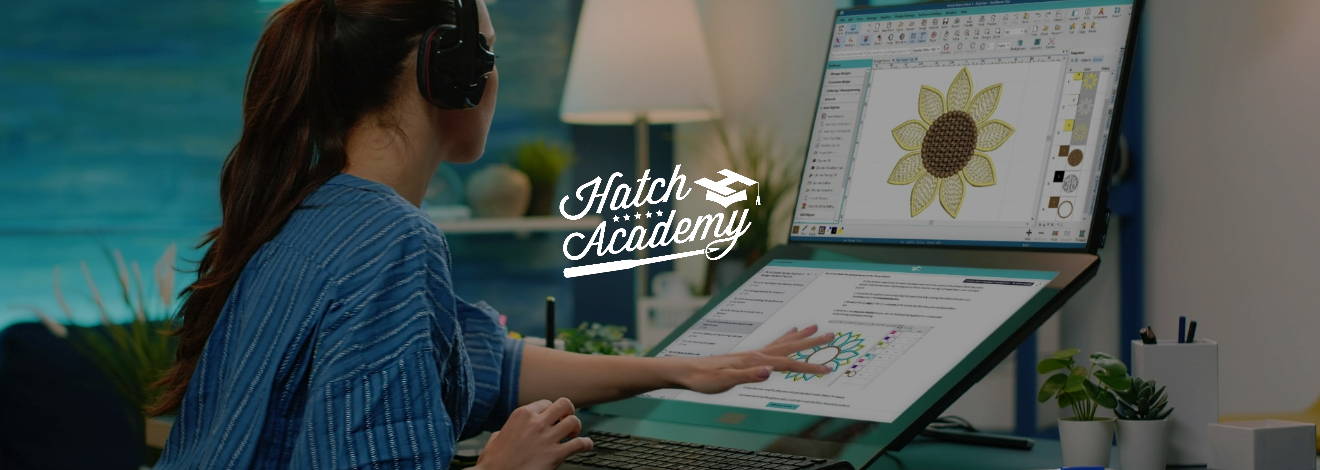 Master embroidery with Hatch Academy